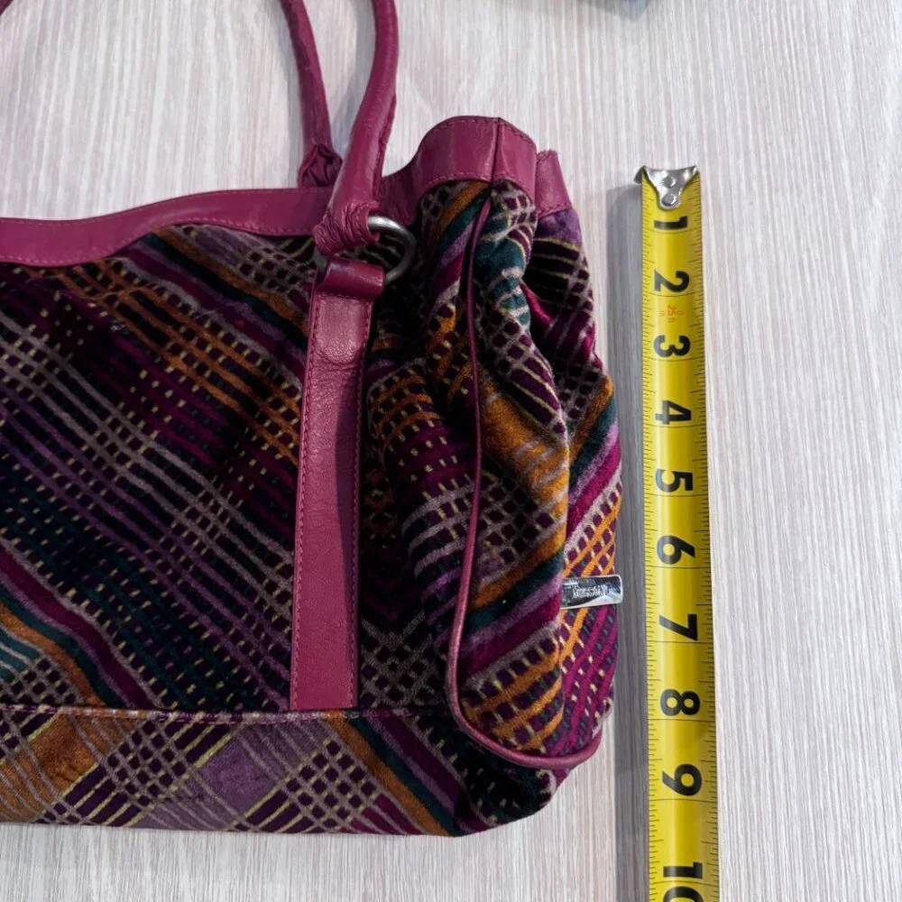Vintage Missoni Velvet Handbag - Picture 4 of 9